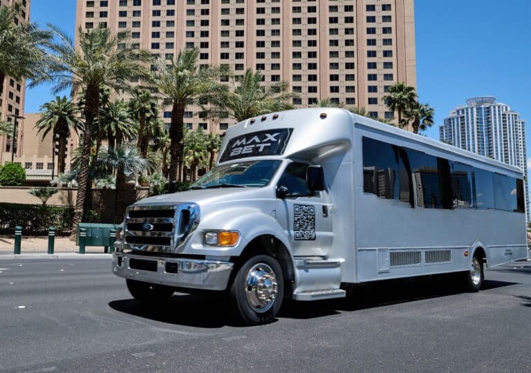 The Max Bet party bus.