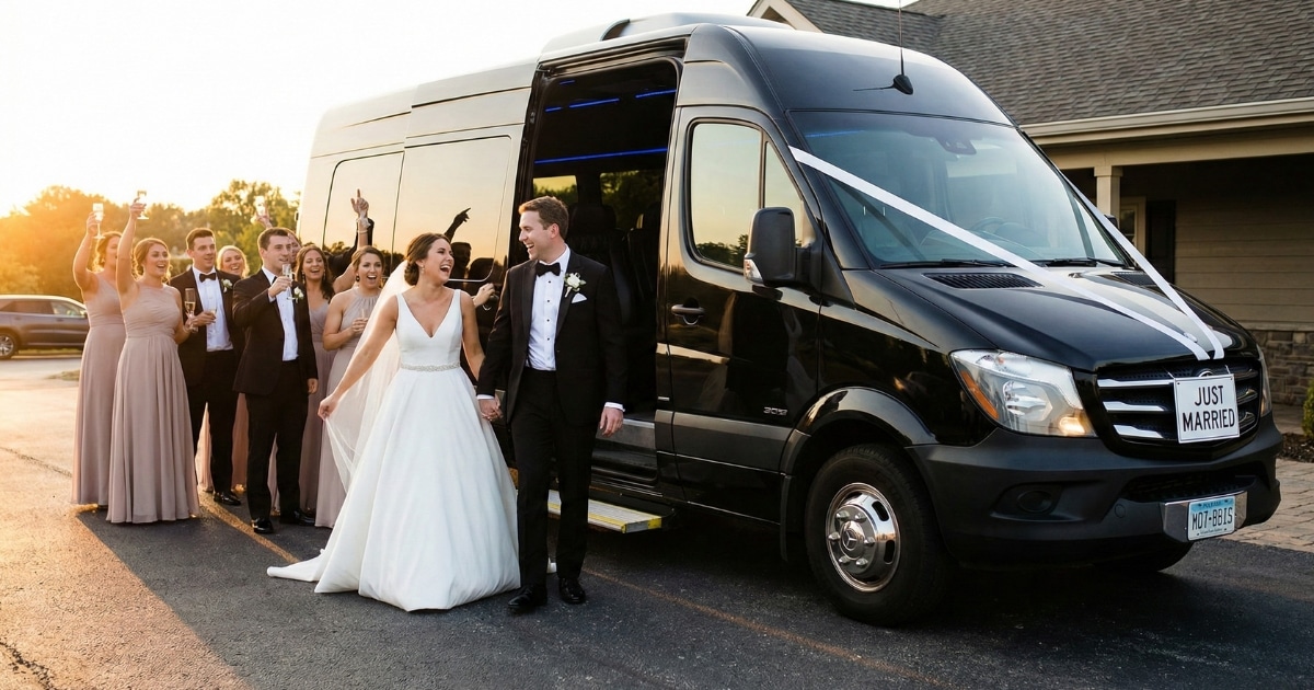 Our luxury wedding fleet ensures your bridal party and guests arrive on time and in style for your Las Vegas ceremony.
